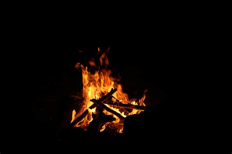 Free Images Night Dark Flame Fire Darkness Firewood Off