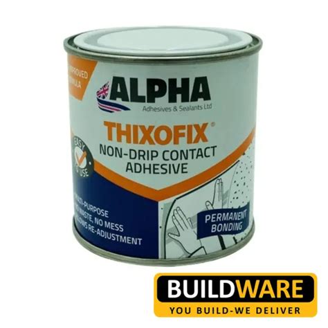 Contact Adhesive Alpha Thixofix Non Drip Multi Purpose Contact Adhesive