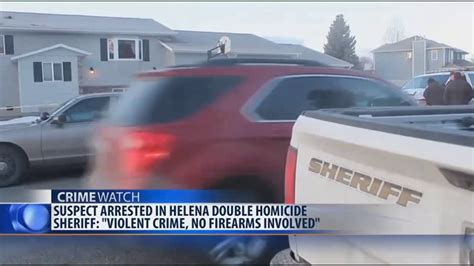 Man Arrested In Helena Double Murder Youtube