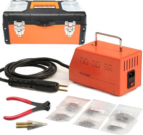 BELEY Car Bumper Repair Plastic Welder Kit 110V Hot Stapler Plastic