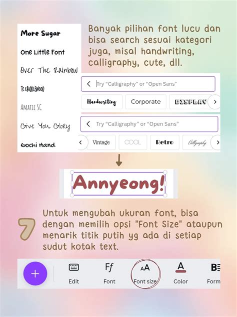 Tutorial Bikin Font Lucu Di Canva Baca Dulu Yuk😆 Galeri Diposting