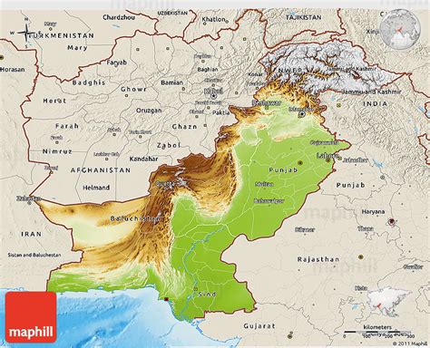 Large Relief Map Of Pakistan Pakistan Asia Mapsland Maps Of The Images