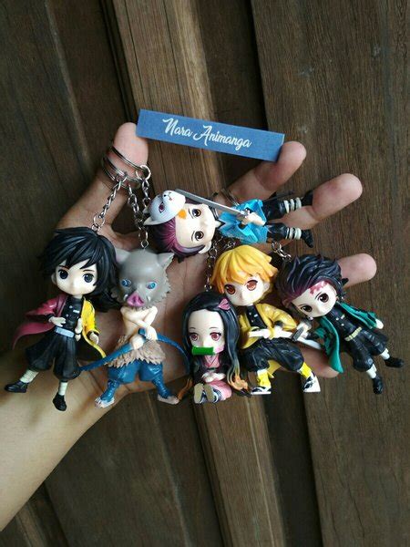 Jual Keychain Anime Gantungan Kunci Anime Kimetsu No Yaiba Di