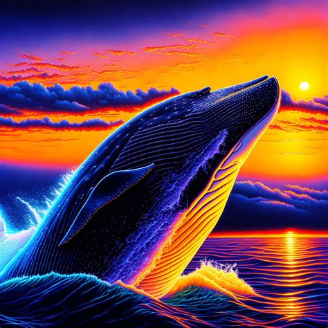 Humpback Whale Sunset by NothingIsManual on DeviantArt