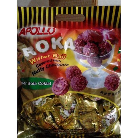 Jual Coklat Apollo ROKA Refill 300gr 6gr X 50pcs Roka Coklat Ball