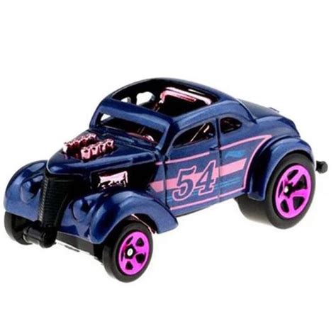 Hot Wheels Pass N Gasser Anivers Rio Anos Roxo E Rosa Hdh Carrinho De Brinquedo