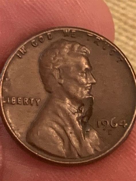 RARE Lincoln penny 1964 D Lincoln has a mustache : | Etsy | Rare coins