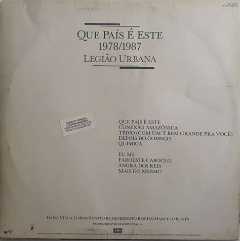 Lp De Vinil Que Pa S Este Legi O Urbana Queroleiloar