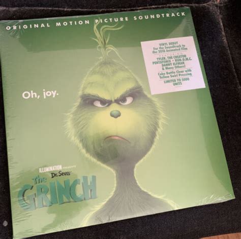 Dr Seuss The Grinch Lp Original Soundtrack Lp Coke Green Swirl Color