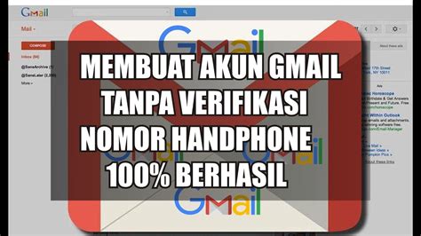 Cara Buat Akun Google Tanpa Verifikasi Dijamin Berhasil Youtube