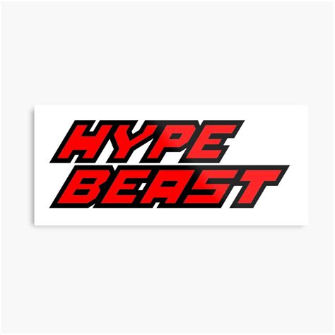 "HypeBeast Logo" Metal Print by hypebeast212 | Redbubble