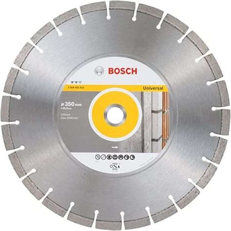 Bosch 2608603815 Universal Diamond Cutting Disc 350mm X 25 40mm X 3