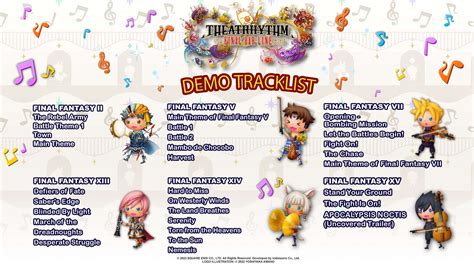 Theatrhythm Final Bar Line Is Getting A Free Demo On February 1 RPG Site