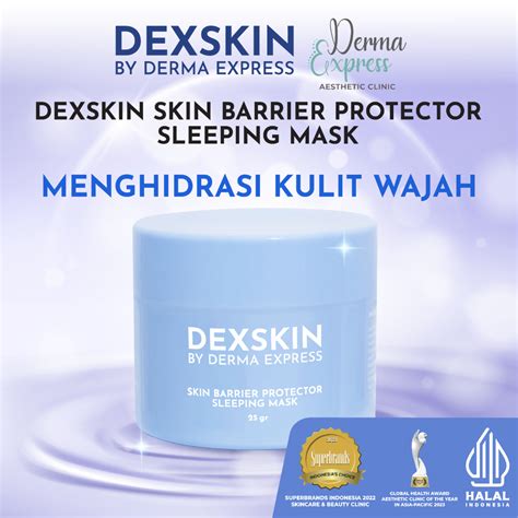 Jual DEXSKIN By Derma Express Skin Barrier Protector Sleeping Mask