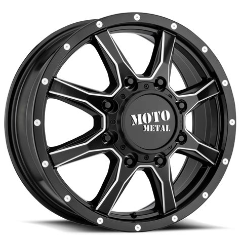 Moto Metal MO995 Dually SB M Rims Wheels Satin Black 20 0x8 3