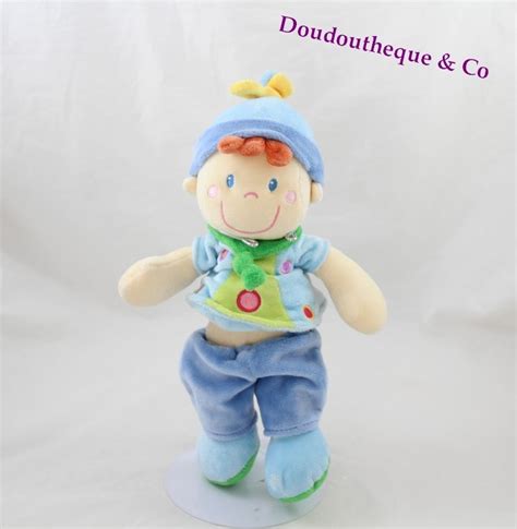 Doudou Gar On Mots D Enfants Lutin Bleu Cm Sos Doudou