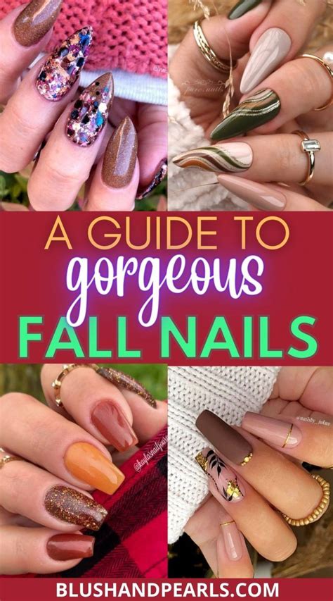 Fall Nail Ideas Fall Nail Art Fall Nail Colors Gel Nails