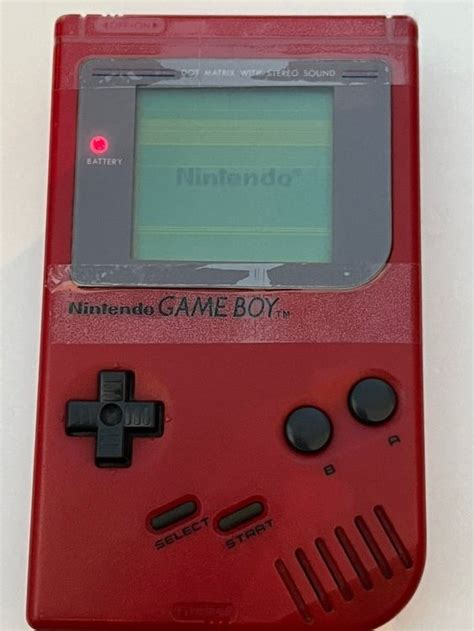 Nintendo Game Boy Classic Konsole Rot Defekt Kaufen Auf Ricardo