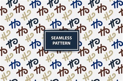 Premium Vector Vintage Seamless Pattern