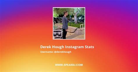 Derek Hough Instagram Followers Statistics / Analytics - SPEAKRJ Stats