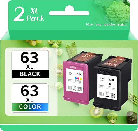 63xl Ink Cartridges Replacement For Hp 63 Ink 63xl Ink Cartridge With