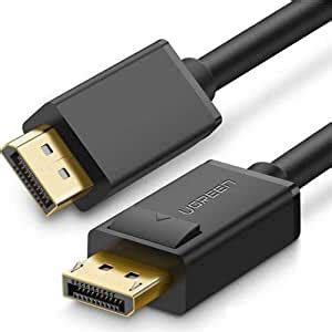 Ugreen K Hz Displayport To Displayport Kablo Siyah Metre