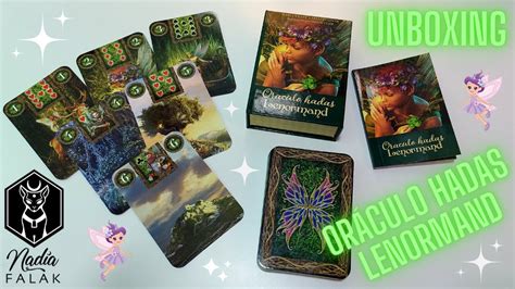 ORÁCULO HADAS LENORMAND Unboxing y Reseña Nadia Falak YouTube