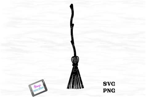 Witches Broom Svg Broom Png Halloween Graphic By