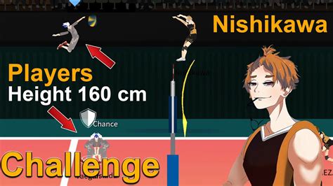 The Spike Volleyball X I Challenged Nishikawa Team Height Cm