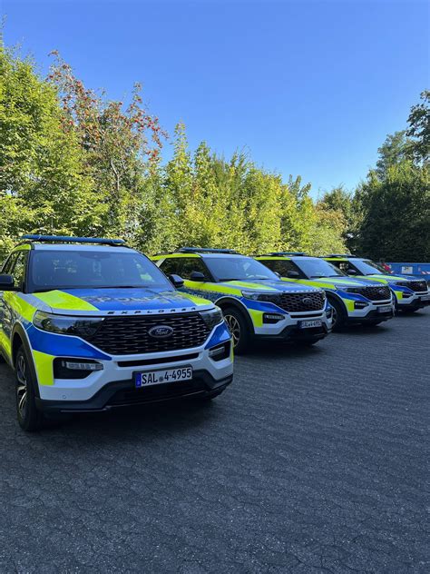 Ford Explorer So Sieht Das Neue Auto Der Saar Polizei Aus