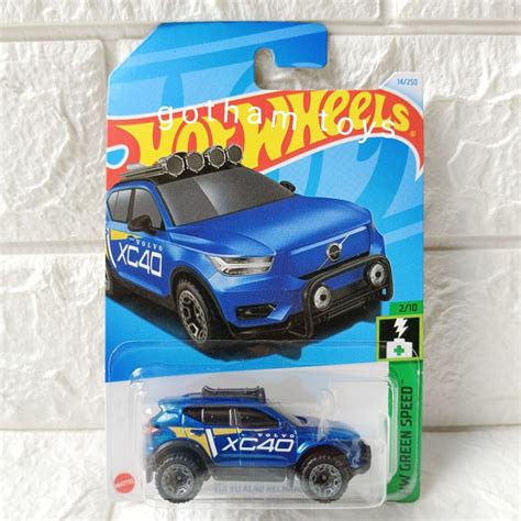 Jual GT HOT WHEELS VOLVO XC40 RECHARGE BIRU ORIGINAL MATTEL Shopee Indonesia