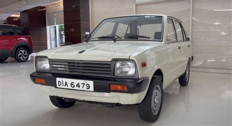 Here Is Indias First Maruti 800 Restored To Its Glory