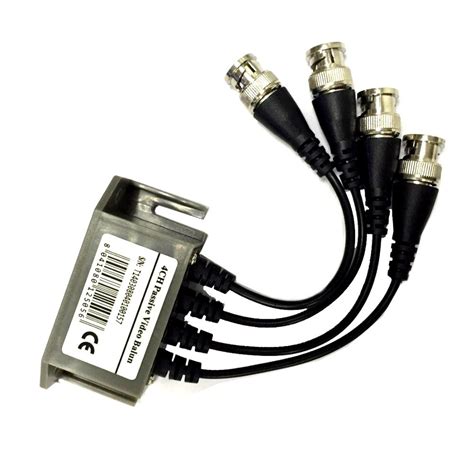 Azishn Ch Hd Passiv Video Balun Transceiver Bnc T Grandado