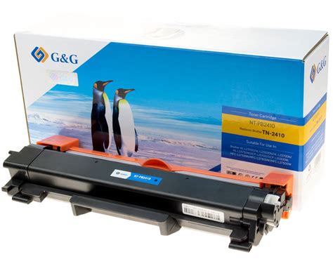 G&G Toner ersetzt Brother TN-2410 (Mit Chip) Schwarz