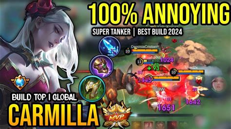 Carmilla Best Build Build Top Global Carmilla Gameplay