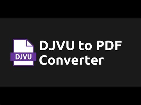 How To Convert Djvu Files To Pdf On Android Devices Youtube