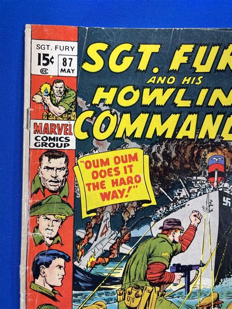 Sgt Fury And His Howling Commandos Dum Dum Does It The Hard Way