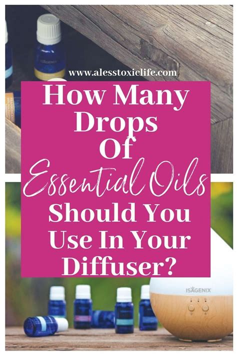 How Many Drops Of Essential Oils Should You Use In Your Diffuser