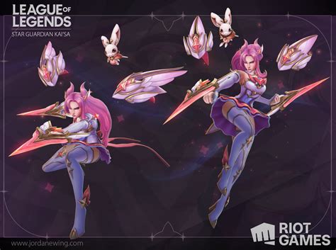 Stl File Star Guardian Kaisa League Of Legends Boosters Stl File ⭐