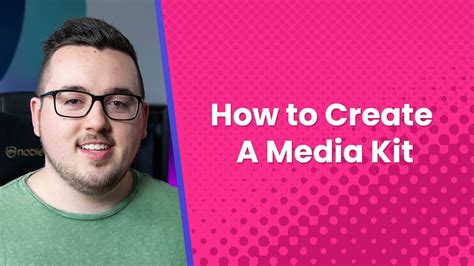 What Is A Media Kit And How To Create One YouTube