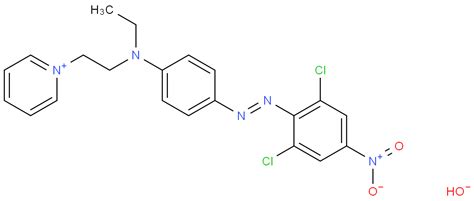 Pyridinium 1 2 4 2 6 Dichloro 4 Nitrophenyl Azo Phenyl Ethylamino