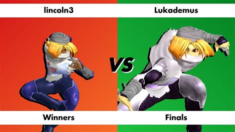 SBY Melee 3 11 22 Lincoln3 Sheik Marth Vs Lukademus Sheik C