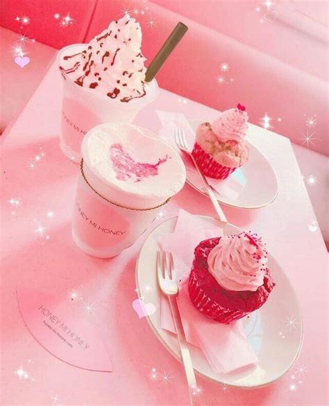 Café Rosa Pink Sweets Cute Desserts Pink Foods