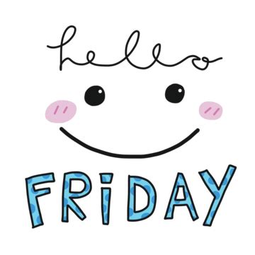 Happy Friday PNG Vector PSD And Clipart With Transparent Background