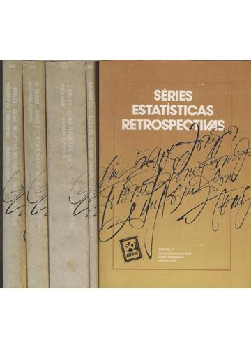 Sebo do Messias Livro Repertório Estatístico do Brasil O Brasil