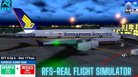 Rfsreal Flight Simulatormalaysiatosingaporefull Flighta