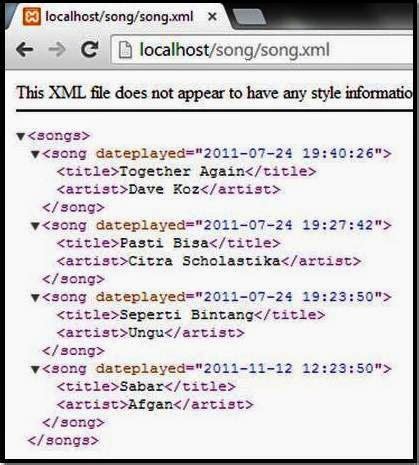 Menampilkan Data Dalam Bentuk Xml Ke Table Html Dengan Php Analis