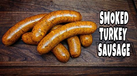 Smoked Turkey Sausage Recipe Homemade Turkey Sausage Youtube