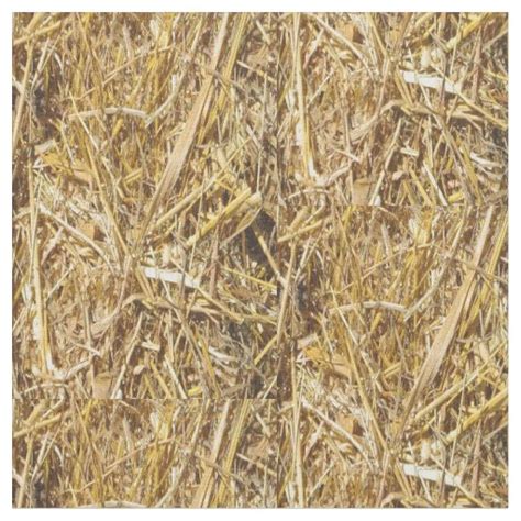 Western Horsecow Bale Of Hay Print Fabric Zazzle