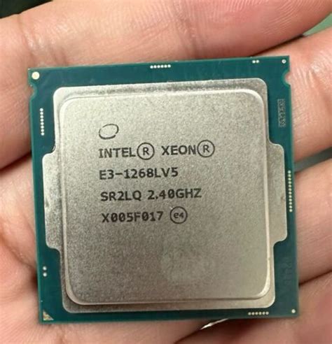 Intel Xeon E3-1268L V5 LGA 1151 CPU Processor 2.4GHz 8MB Quad Core 35W ...